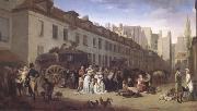 Louis Leopold  Boilly, THe Arrival of a Coach (mk05)